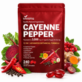 Capsules Molles de Poivre de Cayenne, Soutient le Système Immunitaire et l'Activité Antioxydante - 240 Capsules