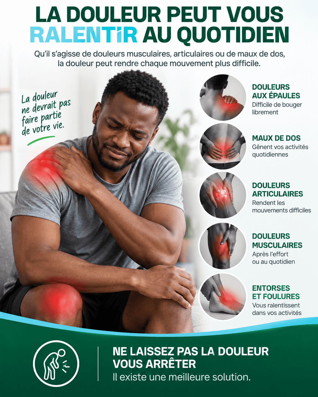 Biofreeze™ Roll-on Anti Douleur au Menthol, Soulagement Rafraîchissant des Douleurs Articulaires