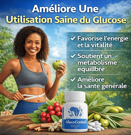 GlucoControl™ Capsules Pour Régler le Taux de Glycémie et Réduire la Fréquence des Mictions - (60 Capsules)